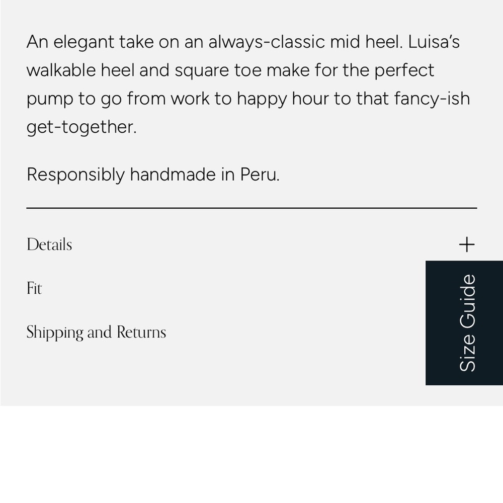 NWOT Huma Blanco Luisa Leather Mid Heel Pump 9.5/40 - Picture 4 of 11